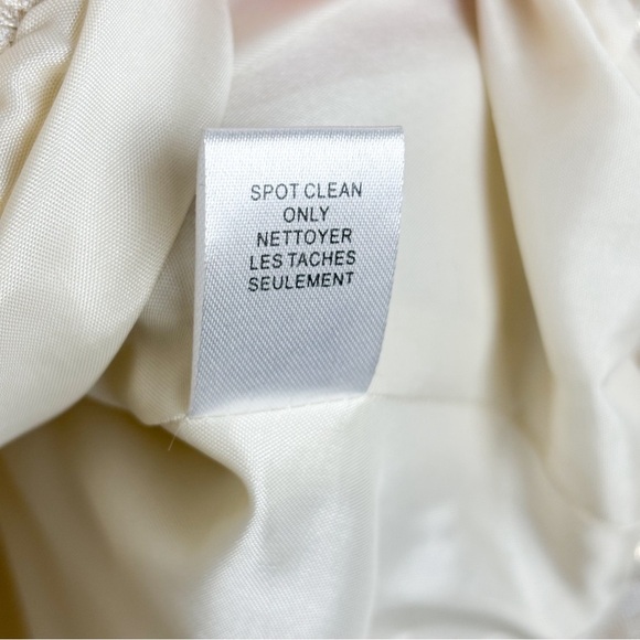 Mark + James by Badgley Mischka Beaded Bubble Hem Cocktail Dress Sz 4 - Picture 11 of 12